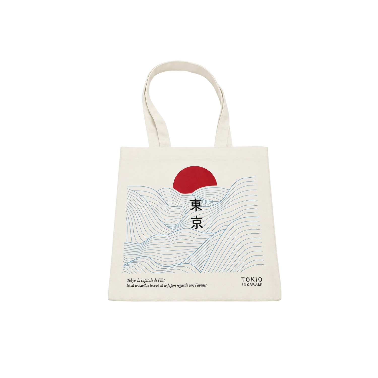 Tote-bag Tokio Inkarami Blanc