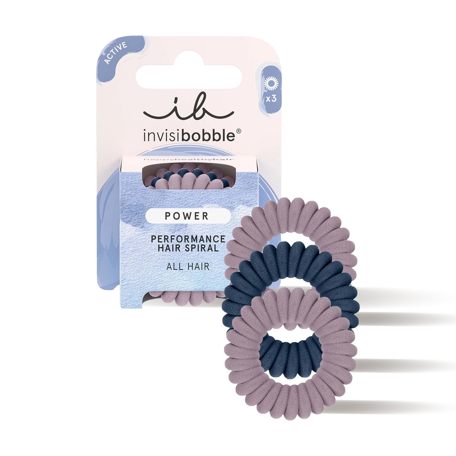 Trio Pink And Blue - Sprunchies Invisibobble - Accessoires cheveux - Thomas Tuccinardi