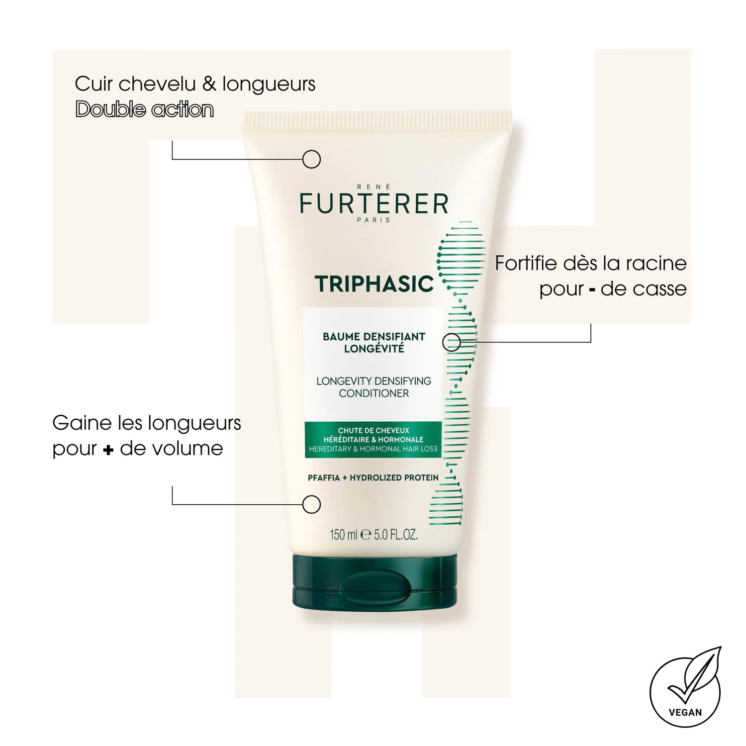 Baume Triphasic - René Furterer - Masques cheveux