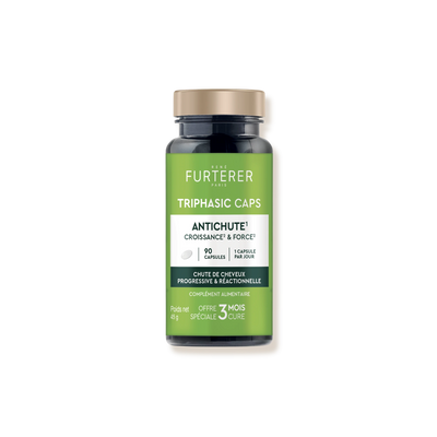 Complément alimentaire Triphasic Caps Antichute de René Furterer