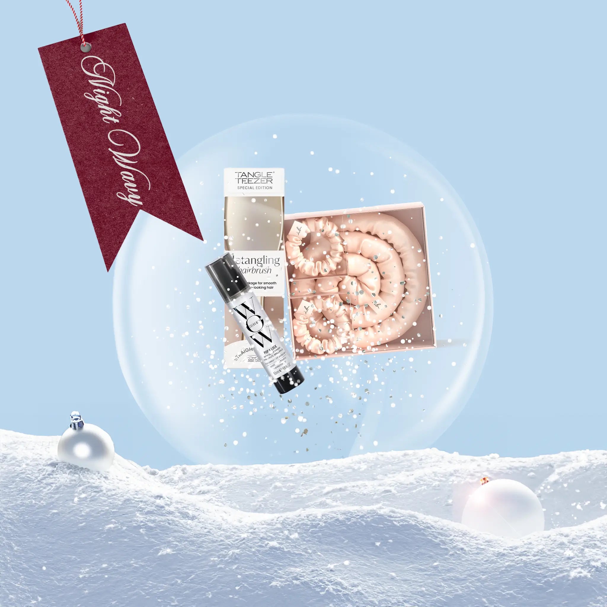 Trousse de Noël Wavy Night - Kits de soins des cheveux