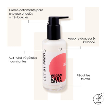 Vegan Curl Cream Cut By Fred - Crèmes | Gelées Coiffantes - Thomas Tuccinardi