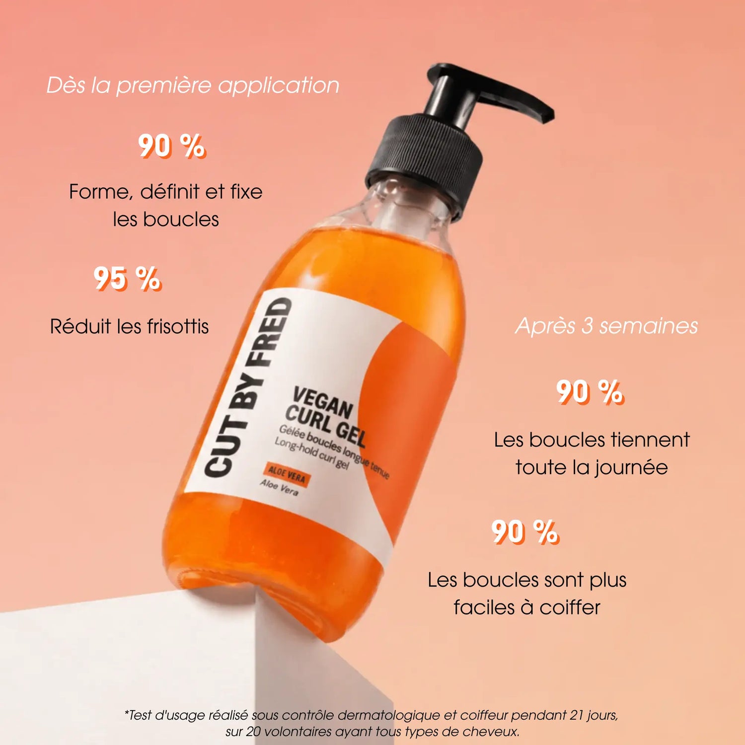 Vegan Curl Gel - Cut By Fred - Crèmes | Gelées coiffantes - Tuccinardi