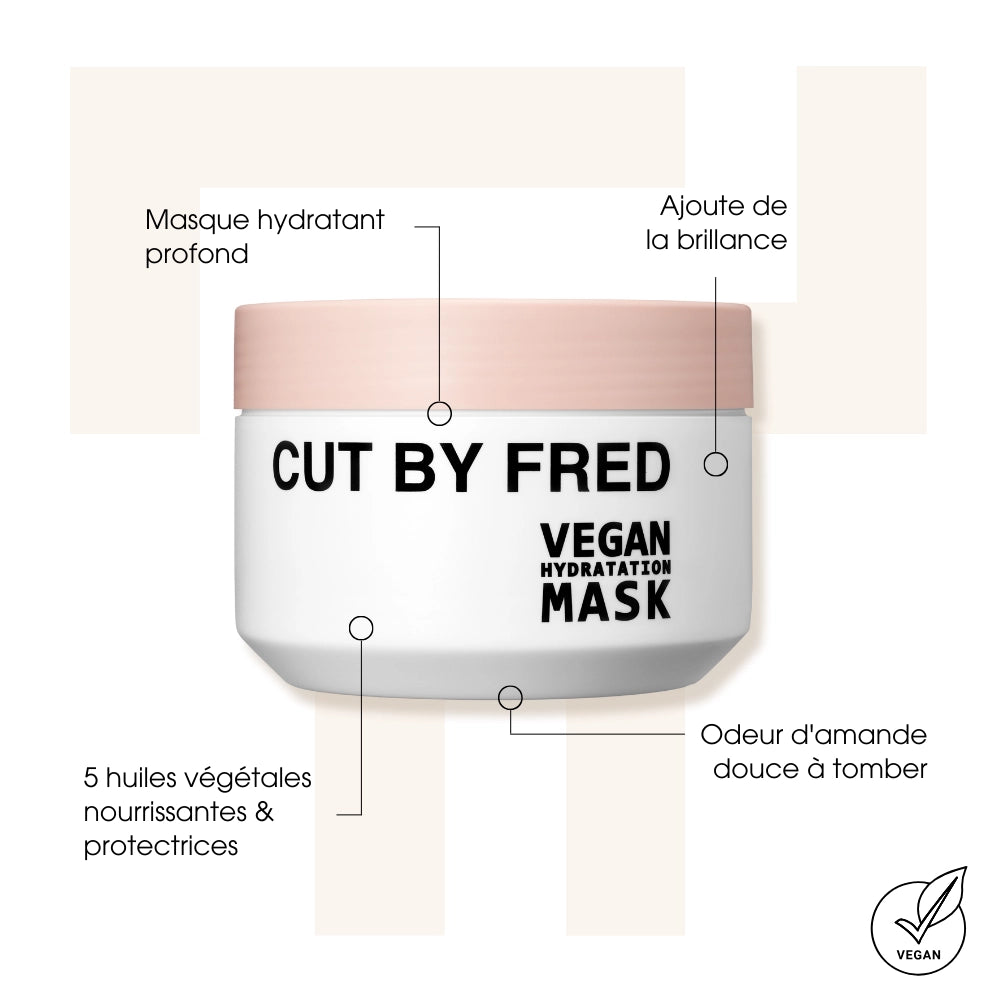 Vegan Hydratation Mask - Cut By Fred - Masques cheveux - Thomas Tuccinardi