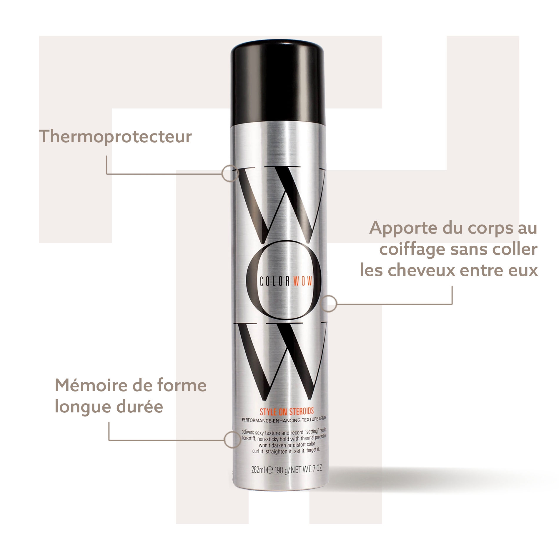 Color Wow Style On Steroids Performance Enhancing Texture Spray