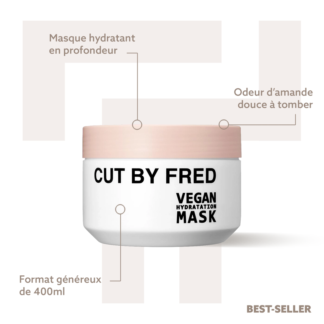 Vegan Hydratation Mask Cut By Fred - Masques - Thomas Tuccinardi
